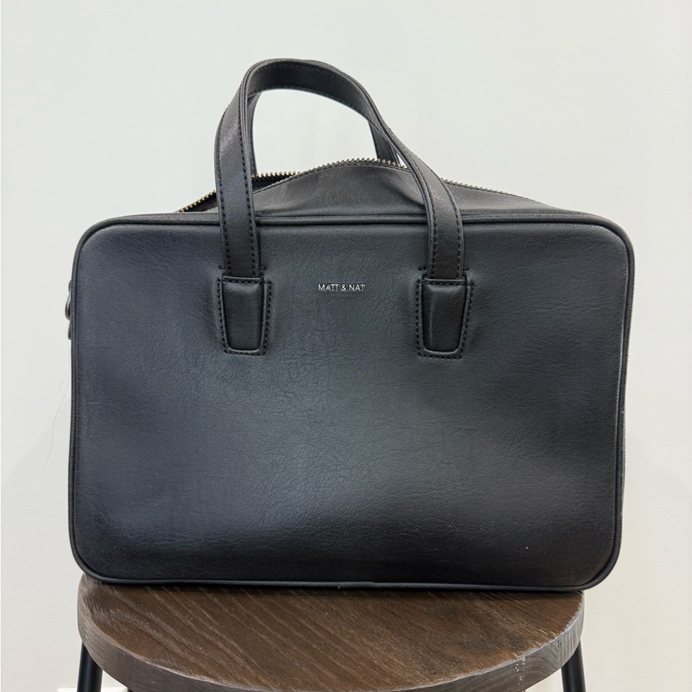 Matt & Nat Classic Black Men's Briefcase